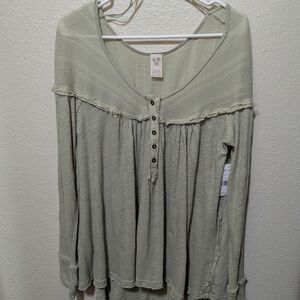 We The Free Down Under Henley Top